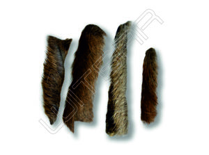 Deer skin with fur